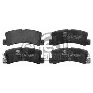 FEBI BILSTEIN 16580 Bremsbelagsatz FEBI BILSTEIN 16580 Bremsbelagsatz