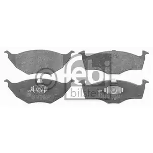 FEBI BILSTEIN 16530 Bremsbelagsatz für VW FEBI BILSTEIN 16530 Bremsbelagsatz für VW