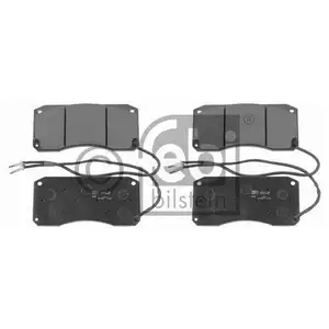 FEBI BILSTEIN 16611 Bremsbelagsatz für RENAULT FEBI BILSTEIN 16611 Bremsbelagsatz für RENAULT