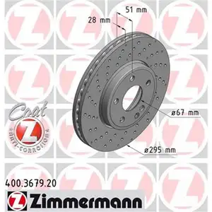 ZIMMERMANN 400.3679.20 Bremsscheiben 2 Stück MERCEDES-BENZ ZIMMERMANN 400.3679.20 Bremsscheiben 2 Stück MERCEDES-BENZ
