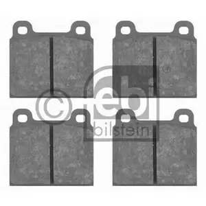 FEBI BILSTEIN 16134 Bremsbelagsatz f&uuml;r MERCEDES-BENZ, PORSCHE