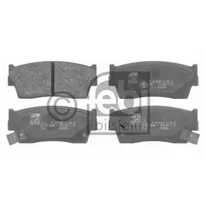 FEBI BILSTEIN 16656 Bremsbelagsatz für SUZUKI FEBI BILSTEIN 16656 Bremsbelagsatz für SUZUKI
