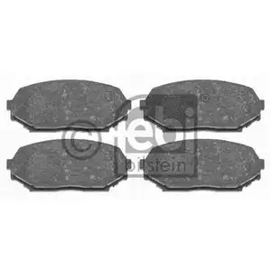 FEBI BILSTEIN 16496 Bremsbelagsatz f&uuml;r MAZDA