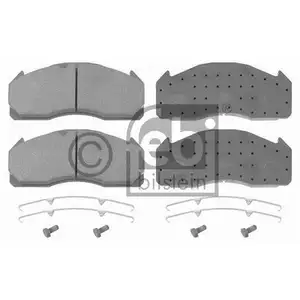 FEBI BILSTEIN 16545 Bremsbelagsatz FEBI BILSTEIN 16545 Bremsbelagsatz