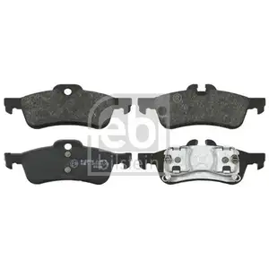 Original Febi Bilstein Bremsenset Scheiben 259 mm Bremsbel&auml;ge Warnkontakt hinten