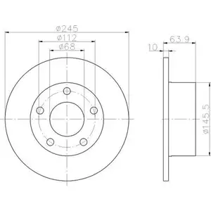 Original Textar Bremsenset Scheiben Ø245 voll Beläge hinten Audi 100 A6 Avant Original Textar Bremsenset Scheiben Ø245 voll Beläge hinten Audi 100 A6 Avant