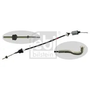 FEBI BILSTEIN 04207 Kupplungsseilzug für OPEL FEBI BILSTEIN 04207 Kupplungsseilzug für OPEL
