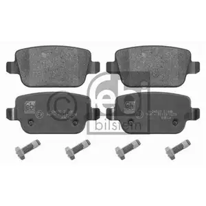 FEBI BILSTEIN 16642 Bremsbelagsatz f&uuml;r FORD, VOLVO, LAND