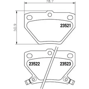 TEXTAR 2352101 PKW SBB TEXTAR 2352101 PKW SBB