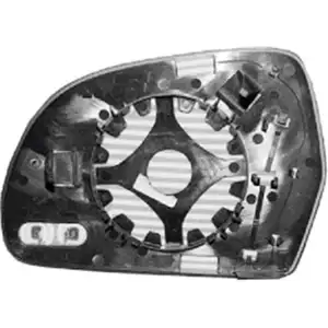 VAN WEZEL Aussenspiegelglas re. bhz. 0327832