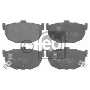FEBI BILSTEIN 16676 Bremsbelagsatz FEBI BILSTEIN 16676 Bremsbelagsatz
