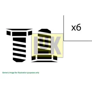 LuK 411 0156 10 Schraubensatz
