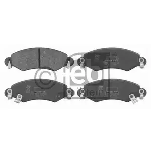 FEBI BILSTEIN 16387 Bremsbelagsatz für SUZUKI, OPEL, SUBARU FEBI BILSTEIN 16387 Bremsbelagsatz für SUZUKI, OPEL, SUBARU