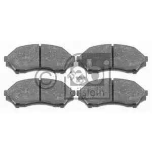 FEBI BILSTEIN 16498 Bremsbelagsatz FEBI BILSTEIN 16498 Bremsbelagsatz