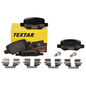 Textar Bremsenset Bremsscheiben Ø258 voll Bremsbeläge hinten Mercedes B-Klasse Textar Bremsenset Bremsscheiben Ø258 voll Bremsbeläge hinten Mercedes B-Klasse