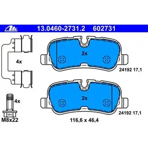 ATE 13.0460-2731.2 Belagsatz ATE 13.0460-2731.2 Belagsatz