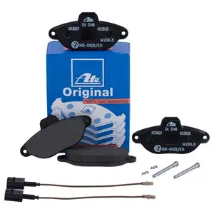 ATE Bremsenset Bremsscheiben Ø240,5 voll Bremsbeläge vorn Fiat 500 Ford KA ATE Bremsenset Bremsscheiben Ø240,5 voll Bremsbeläge vorn Fiat 500 Ford KA