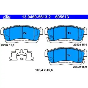 ATE 13.0460-5613.2 Belagsatz