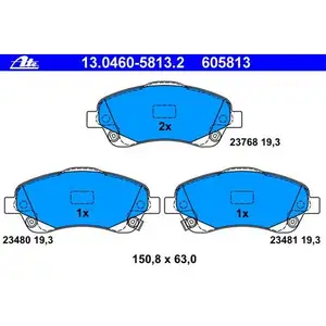ATE 13.0460-5813.2 Belagsatz