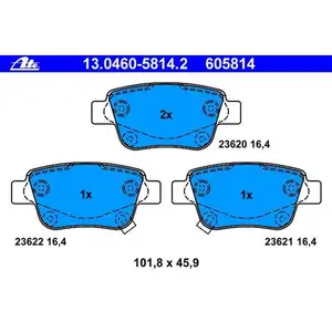 ATE 13.0460-5814.2 Belagsatz ATE 13.0460-5814.2 Belagsatz