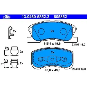 ATE 13.0460-5852.2 Belagsatz