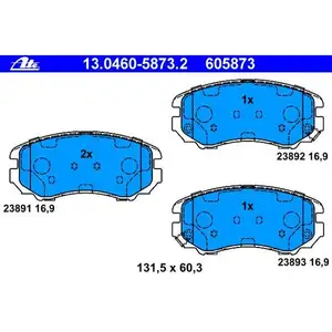 ATE 13.0460-5873.2 Belagsatz