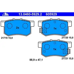 ATE 13.0460-5929.2 Belagsatz ATE 13.0460-5929.2 Belagsatz