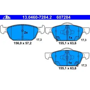 ATE 13.0460-7284.2 Belagsatz ATE 13.0460-7284.2 Belagsatz