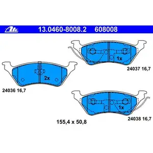 ATE 13.0460-8008.2 Belagsatz ATE 13.0460-8008.2 Belagsatz