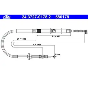 ATE 24.3727-0178.2 Bremsseil ATE 24.3727-0178.2 Bremsseil