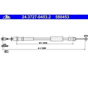 ATE 24.3727-0453.2 Bremsseil ATE 24.3727-0453.2 Bremsseil