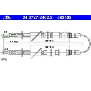 ATE 24.3727-2402.2 Bremsseil ATE 24.3727-2402.2 Bremsseil