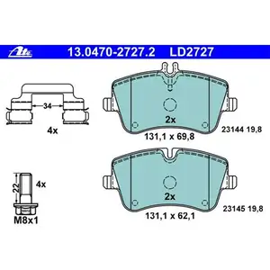 ATE Bremsenset Scheiben Ø300 belüftet Beläge Ceramic WK vorn Mercedes CLK Cabrio ATE Bremsenset Scheiben Ø300 belüftet Beläge Ceramic WK vorn Mercedes CLK Cabrio
