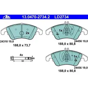 ATE Bremsenset Bremsscheiben Ø322 belüftet Bremsbeläge Ceramic WK vorn Mercedes ATE Bremsenset Bremsscheiben Ø322 belüftet Bremsbeläge Ceramic WK vorn Mercedes