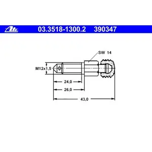 ATE 03.3518-1300.2 Entluefterventil