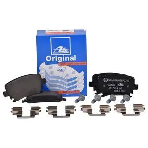ATE Bremsenset Bremsscheiben Ø256 voll Bremsbeläge hinten Audi VW Skoda Seat ATE Bremsenset Bremsscheiben Ø256 voll Bremsbeläge hinten Audi VW Skoda Seat