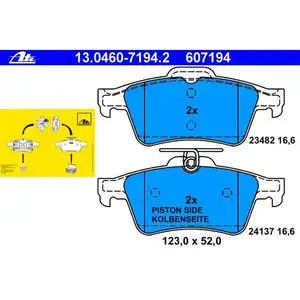 ATE 13.0460-7194.2 Belagsatz ATE 13.0460-7194.2 Belagsatz