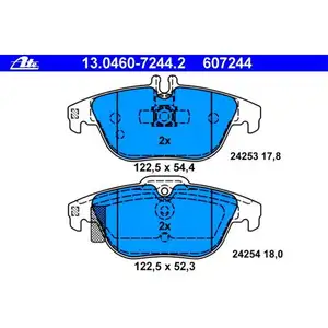 ATE Bremsenset Scheiben Ø300 belüftet Beläge WK hi. Mercedes C-Klasse E-Klasse ATE Bremsenset Scheiben Ø300 belüftet Beläge WK hi. Mercedes C-Klasse E-Klasse