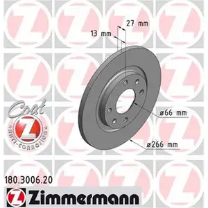 ZIMMERMANN 180.3006.20 Bremsscheiben 2 Stück CITROËN ZIMMERMANN 180.3006.20 Bremsscheiben 2 Stück CITROËN
