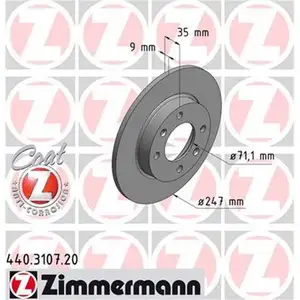 ZIMMERMANN 440.3107.20 Bremsscheiben 2 Stück PEUGEOT ZIMMERMANN 440.3107.20 Bremsscheiben 2 Stück PEUGEOT