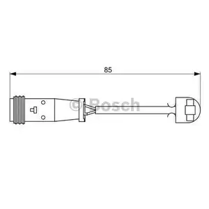 Warnkontakt Bremsbelagverschleiß Bosch 1 987 473 038 für Mercedes Benz für VW Warnkontakt Bremsbelagverschleiß Bosch 1 987 473 038 für Mercedes Benz für VW