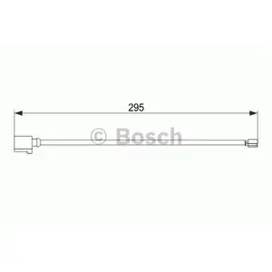 Warnkontakt Bremsbelagverschleiß Bosch 1 987 474 565 für Audi für Porsche für VW Warnkontakt Bremsbelagverschleiß Bosch 1 987 474 565 für Audi für Porsche für VW