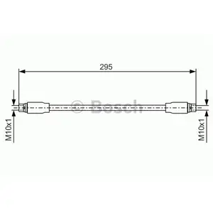 BOSCH 1 987 476 717 Bremsschlauch