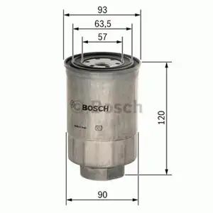 BOSCH F 026 402 063 Kraftstofffilter N2063