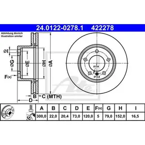 ATE Bremsenset Bremsscheiben Ø300 belüftet Bremsbeläge vorn BMW 1er 3er 4er ATE Bremsenset Bremsscheiben Ø300 belüftet Bremsbeläge vorn BMW 1er 3er 4er