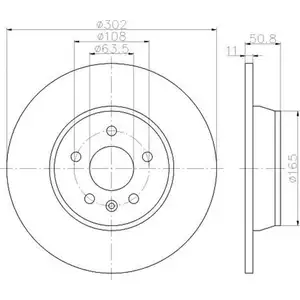 TEXTAR 92159303 Bremsscheiben 2 St&uuml;ck FORD