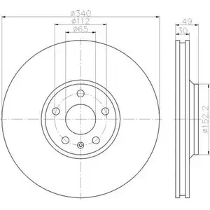 TEXTAR 92160503 Bremsscheiben 2 St&uuml;ck AUDI