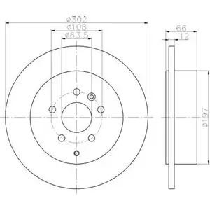 TEXTAR 92162703 Bremsscheiben 2 Stück LAND ROVER TEXTAR 92162703 Bremsscheiben 2 Stück LAND ROVER