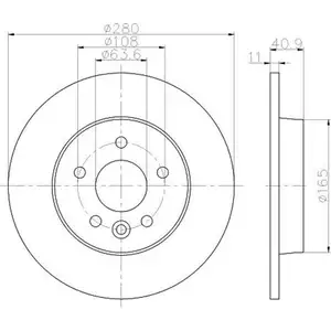 TEXTAR 92255603 Bremsscheiben 2 Stück VOLVO TEXTAR 92255603 Bremsscheiben 2 Stück VOLVO