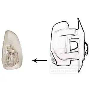 VAN WEZEL 3799916 Blinker seitlich re. im Spiegel VAN WEZEL 3799916 Blinker seitlich re. im Spiegel